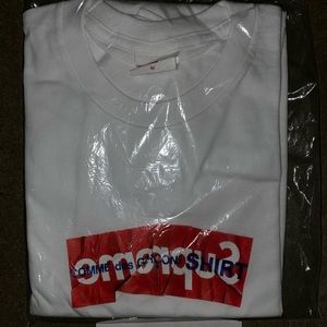 Supreme CDG Box Logo SHIRT SS17 SZ M